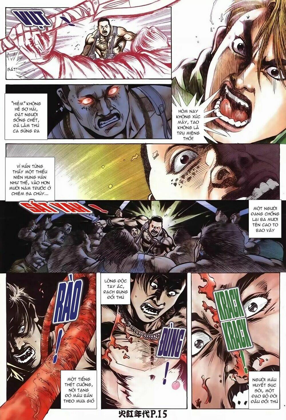 hỏa hồng niên đại hắc cốt đường chapter 77 13