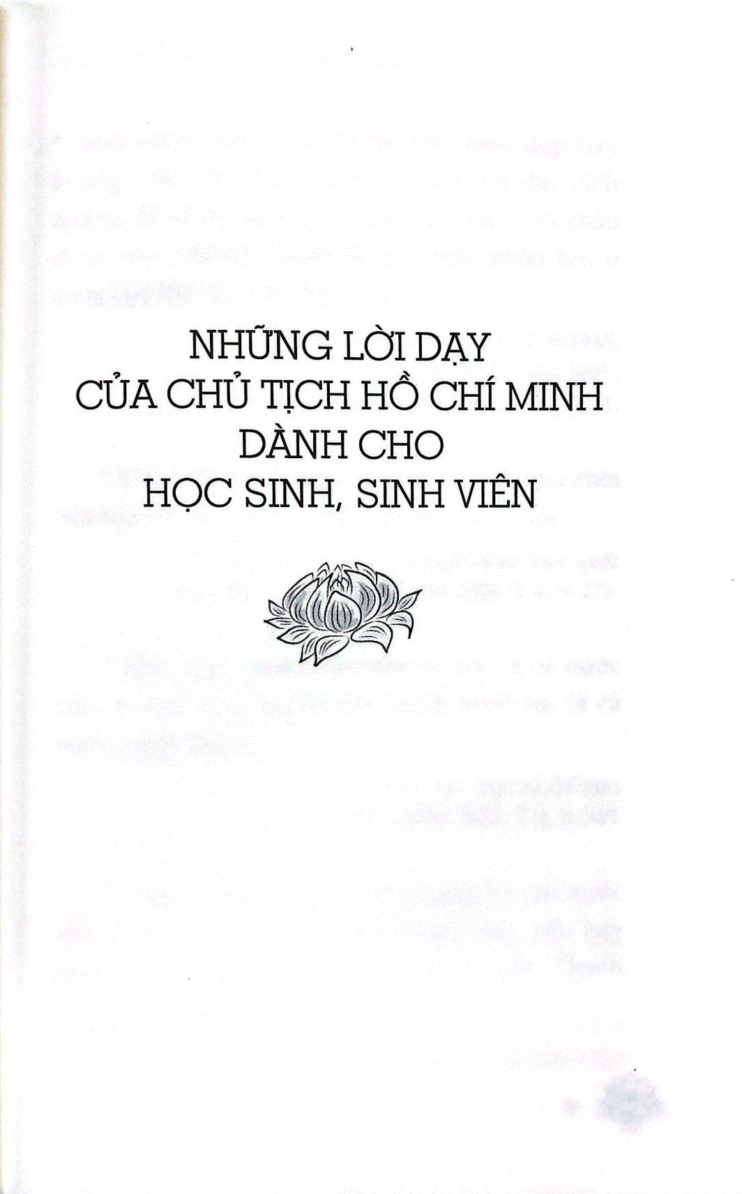 Sách - Tủ Sách Rèn Luyện Nhân Cách Sống - Bác Hồ Với Học Sinh, Sinh Viên (Tái Bản 2024)