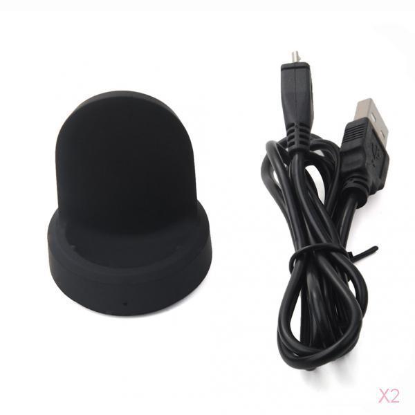 2x QI Wireless Dock Station Charger For Motorola Moto 360 Smart Watch