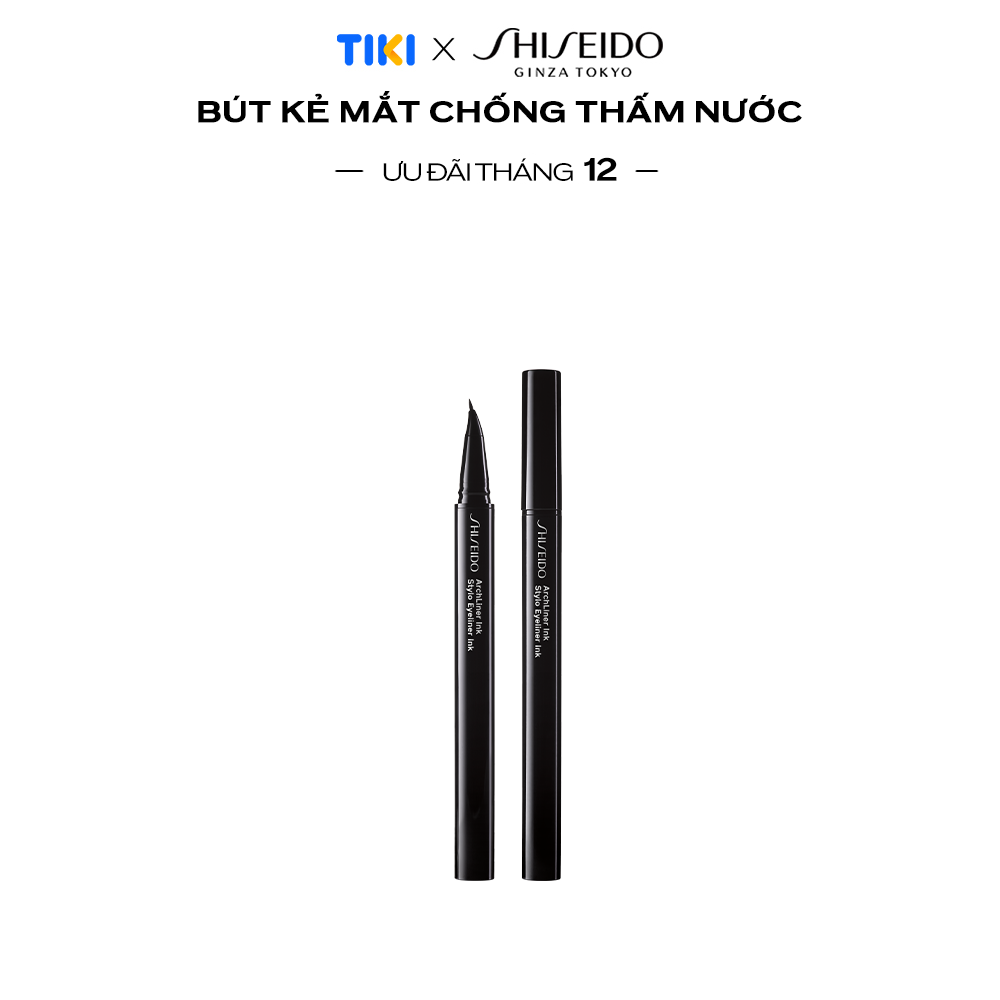 Bút Kẻ Viền Mắt Shiseido Archliner Ink 14732 - 01 Shibui Black 0.4Ml