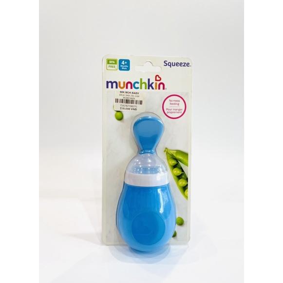 Bình thìa ăn dặm silicone cho bé Munchkin