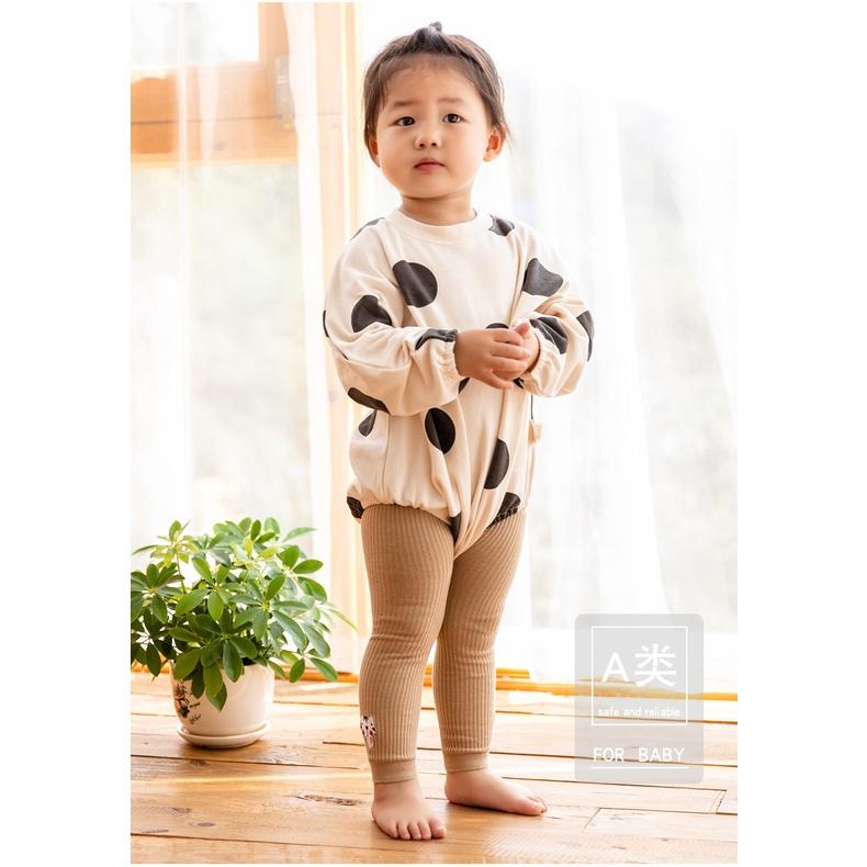 Quần tất cotton thêu thú ngộ nghĩnh đáng yêu cho bé gái