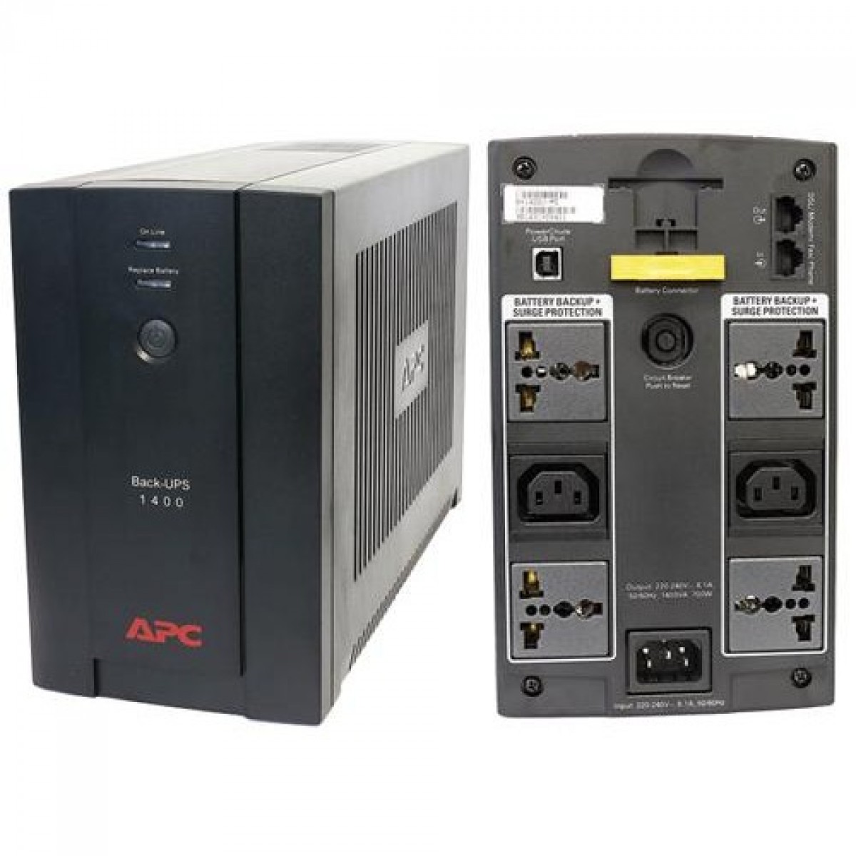 Bộ lưu điện APC BX1100LI-MS - Hàng Chính Hãng