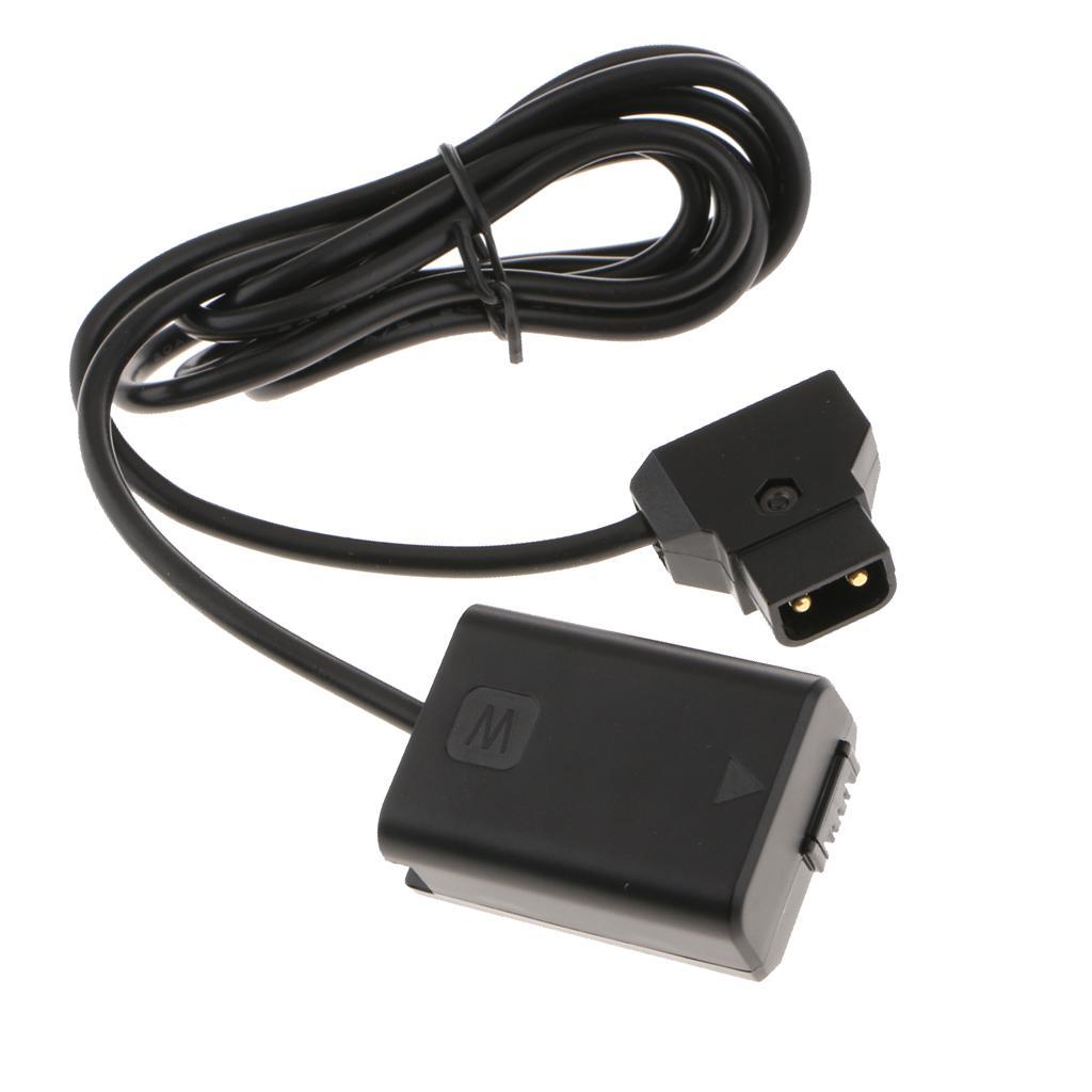 Battery NP- DC Coupler Power Cable Adapter for  A7