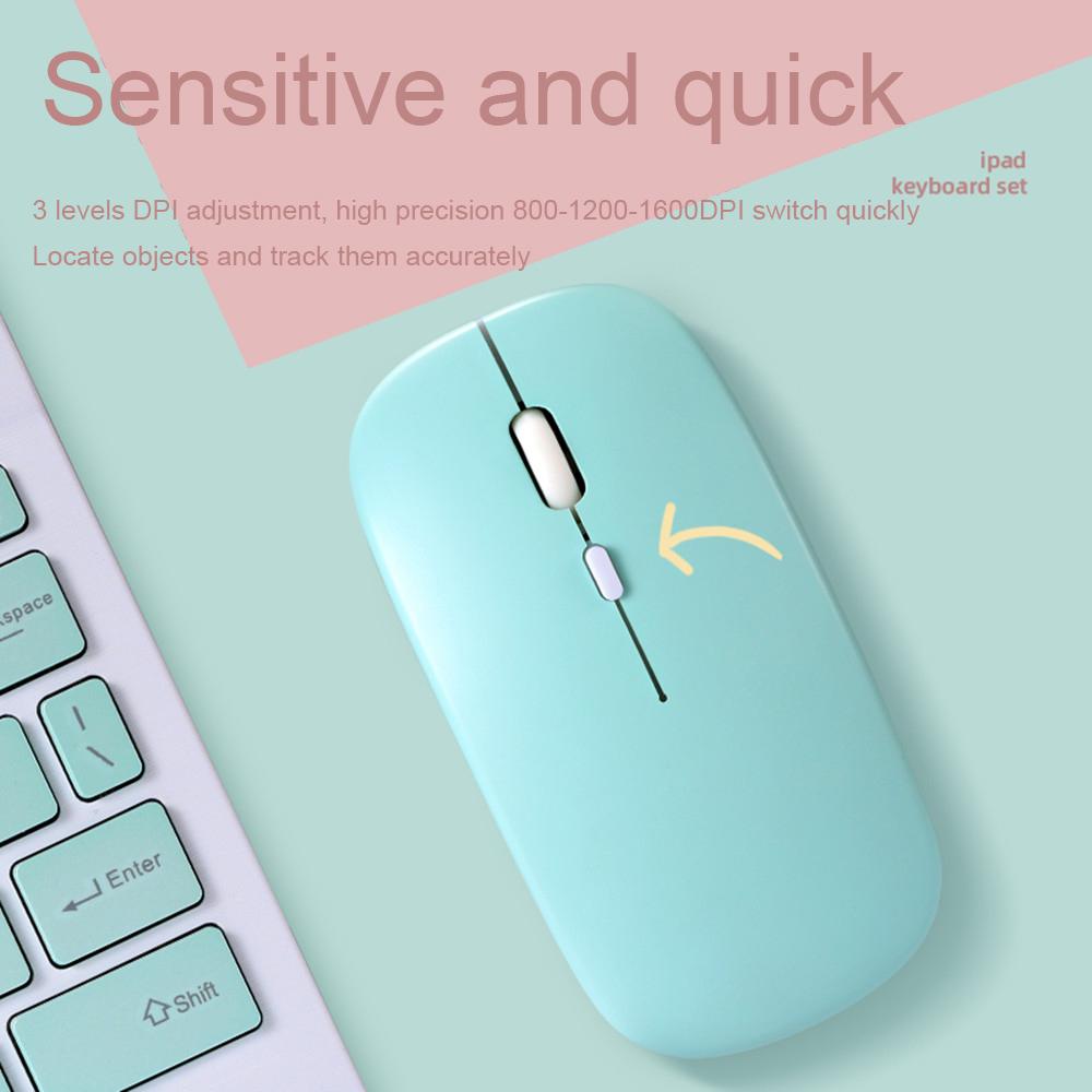 M105 Chuột Không Dây Bluetooth Di Động Có Thể Sạc Di Động Quang KOK 2.4GHZ Với Đầu Thu USB Dành Cho Máy Tính Laptop Souris Sans Fil