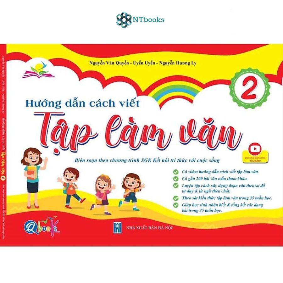 Sách Hướng dẫn cách viết TẬP LÀM VĂN Lớp 2 - Kết nối tri thức với cuộc sống - Cả năm (1 cuốn)