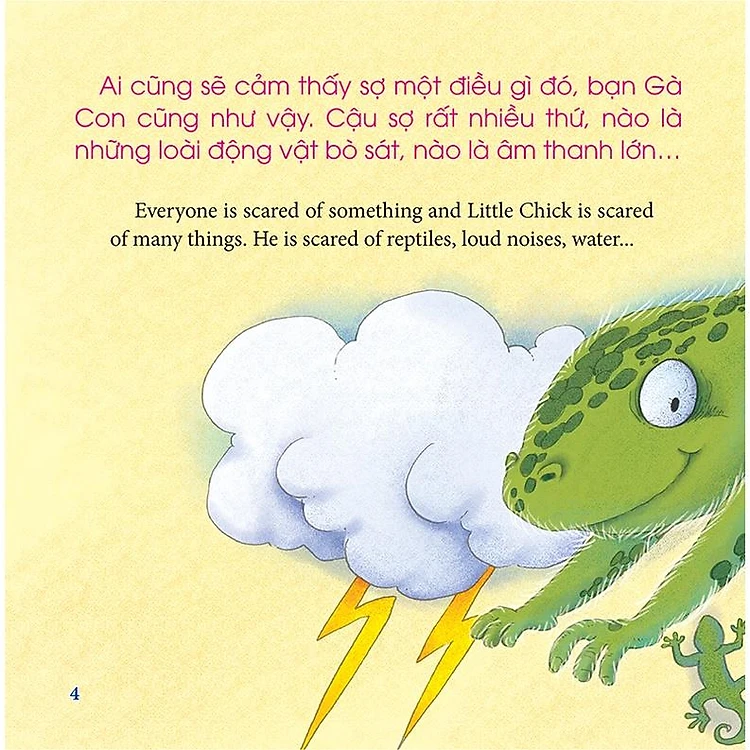 Bồi Dưỡng Tính Cách Cho Bé EQ IQ (2-8 Tuổi) - Dạy Trẻ Không Sợ Hãi (Song Ngữ ANH - VIỆT) (Sách Bản Quyền)