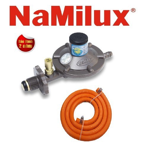Van gas ngắt tự động Namilux kèm tặng dây gas 3 lớp màu cam chính hãng  chống chuột