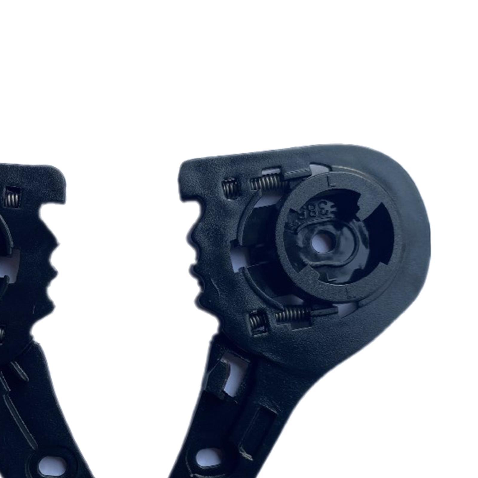 Helmet Lens Base, Left Right Helmet Visor Support, Visor Shield Gear Base Plate, for LS2 Ff358 396 385 Easy to install, ready to use