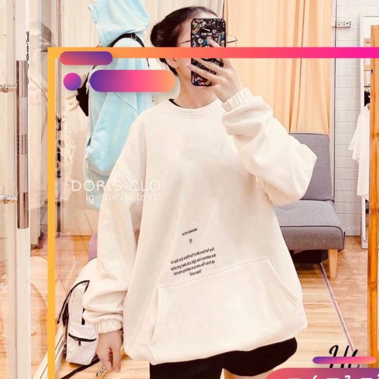 Áo nỉ túi chữ rút gấu HT12