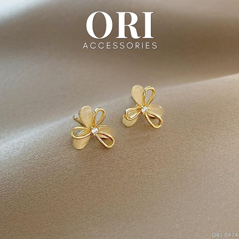 Bông tai nữ cỏ ba lá xinh xắn ORI ACCESSORIES B474