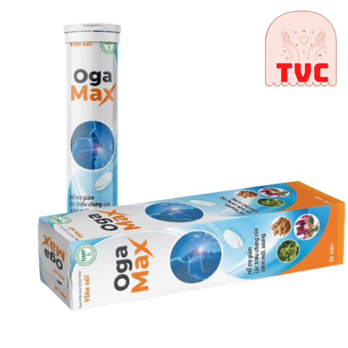 Viên Sủi OgaMax-Hỗ Trợ Viêm Xoang Viêm Mũi Dị Ứng (Tuýp 20 Viên)