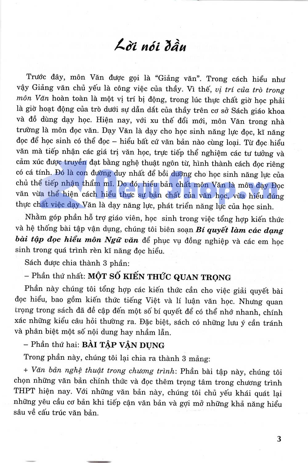 Bí Quyết Làm Các Dạng Bài Tập Đọc Hiểu Môn Văn (Tái Bản)