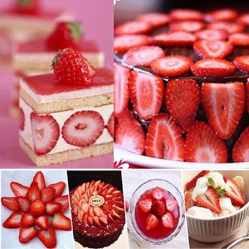Hộp Cắt Lát Dâu Tây ANAEAT Bằng Thép Không Gỉ Nhỏ Gọn Tiện Dụng Cho Nhà Bếp
