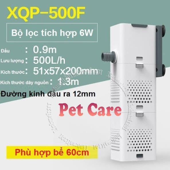 Máy lọc nước bơm oxy bể cá XQP nội địa cao cấp