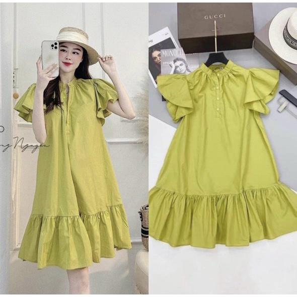 Đầm bầu công sở -Váy bầu xinh suông a trẻ trung,đuôi cá đẹp