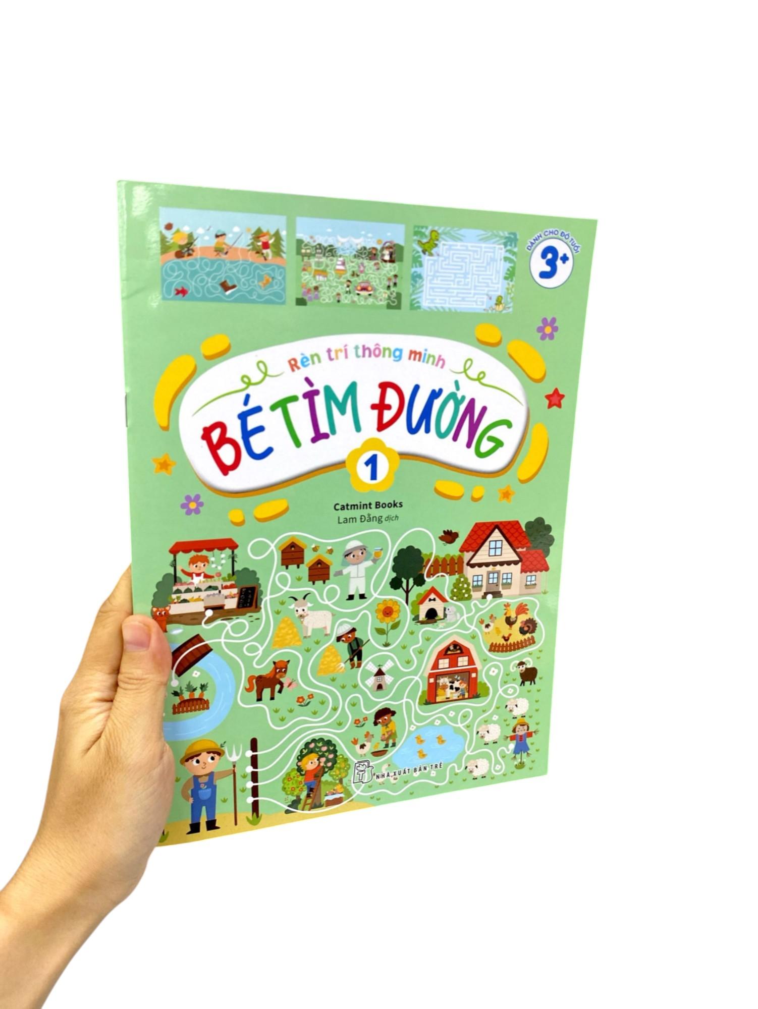 Sách - Rèn Trí Thông Minh - Bé Tìm Đường - Tập 1