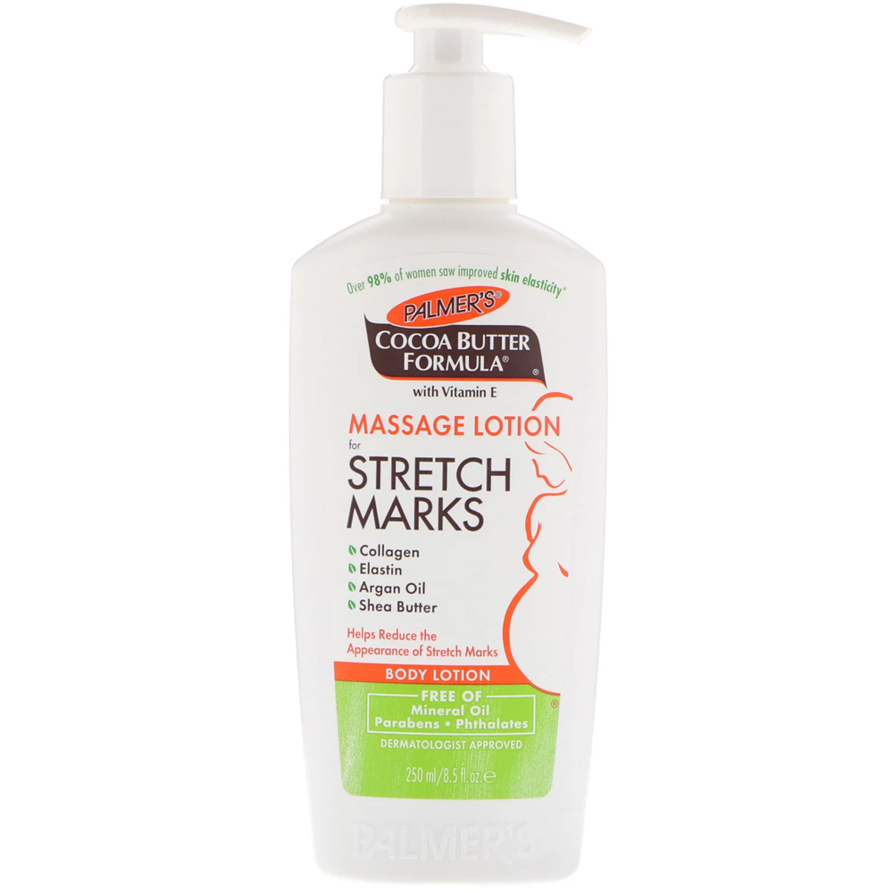 Lotion Ngăn Ngừa Và Giảm Vết Rạn Palmer's Dành Cho Mẹ Bầu Chai 250ml Từ Mỹ - Hỗ Trợ Ngăn Ngừa Rạn Da Đầu Thời Kỳ Mang Thai