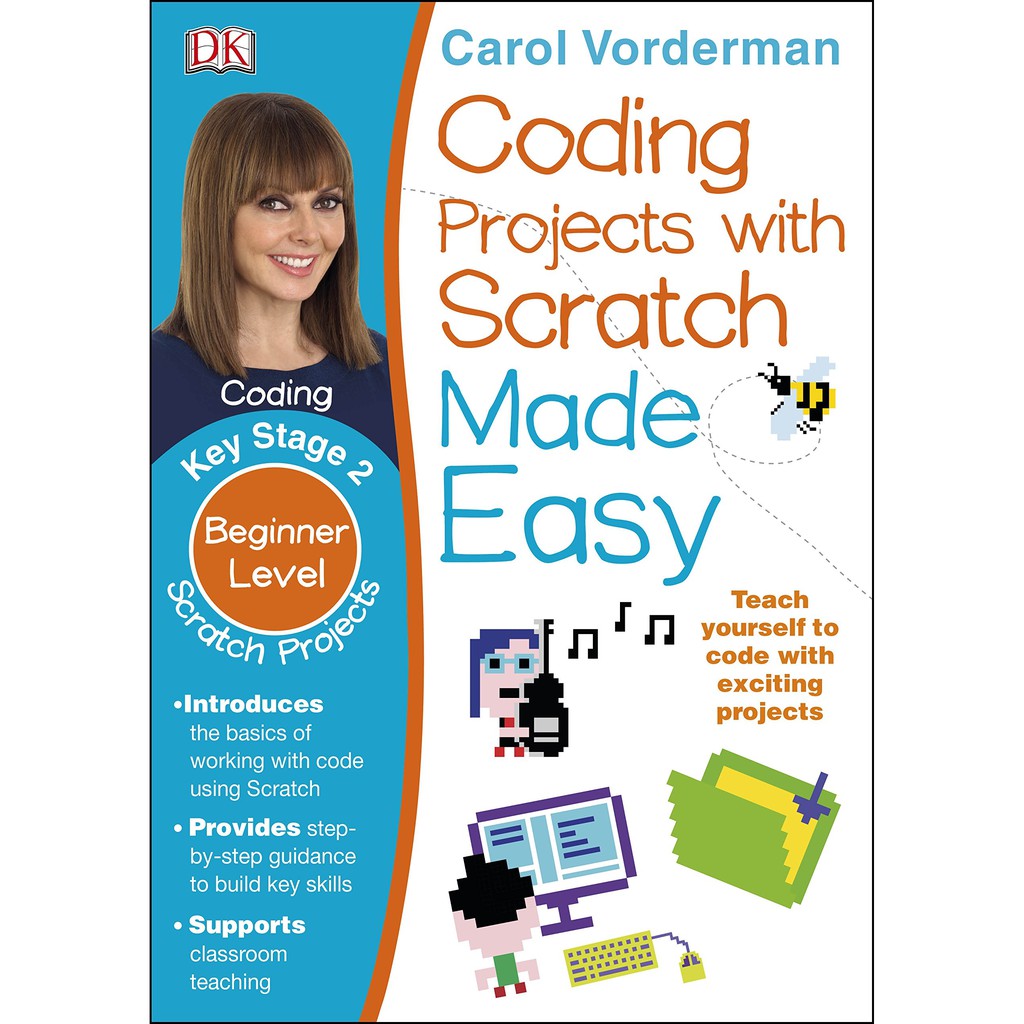 Sách - Coding Projects with Scratch Made Easy Ages 8-12 Key Stage 2