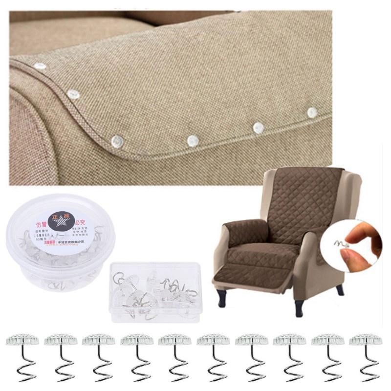 Hộp 20 ghim xoán cố định Ga trải giường, bọc ghế Sofa