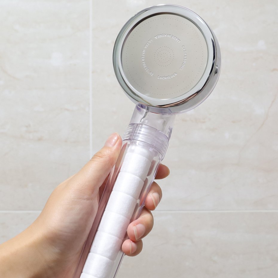 Bộ Phụ Kiện Đầu Vòi Sen Lọc Nước LocknLock 84mm CLR-KR LBW410