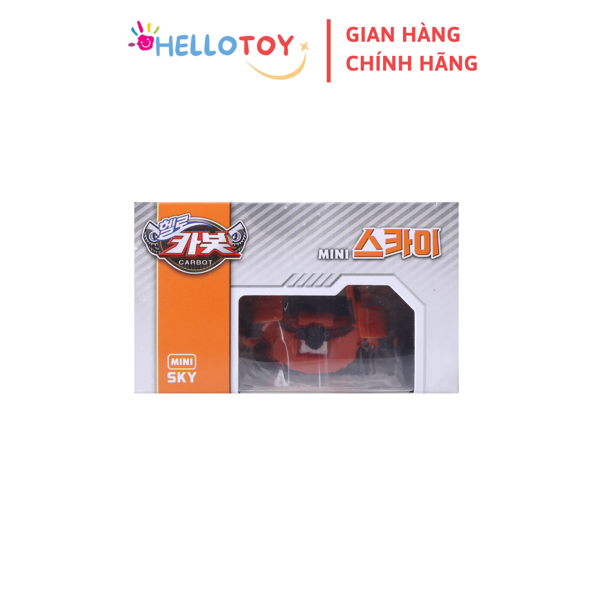 Đồ Chơi Mô Hình Lắp Ráp Oto Biến Hình HELLO CARBOT Mini Sky