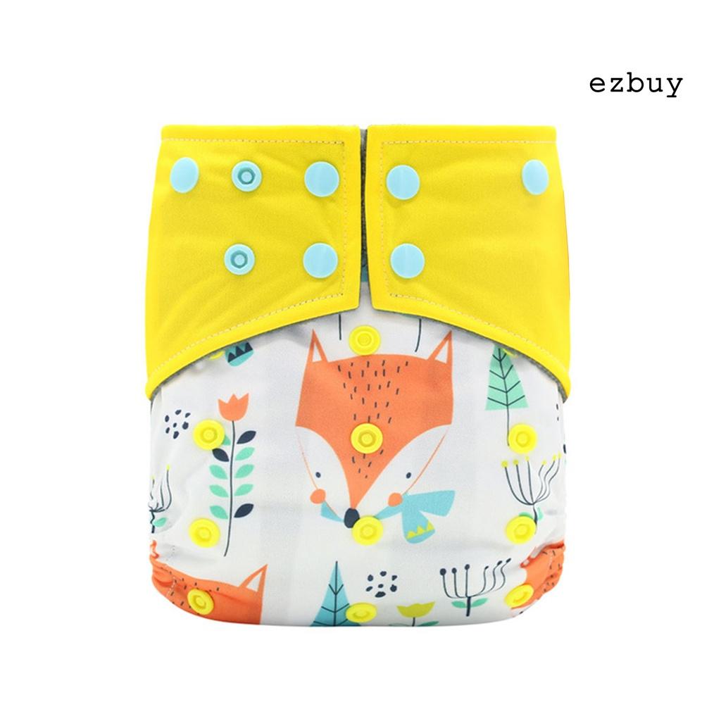 Baby Underwear Cartoon Pattern Water Resistant Breathable Toddlers Potty Training Pants for Infant Accessories - Beige Fox