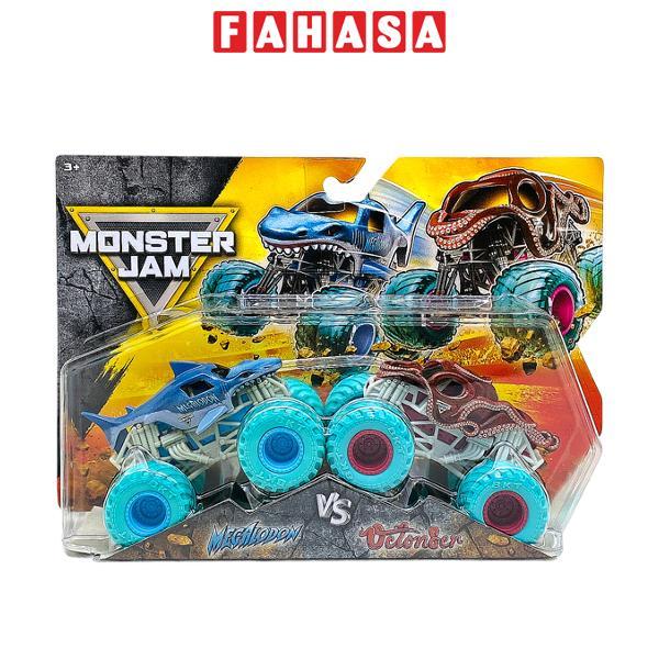 Đồ Chơi Mô Hình Ô Tô Chiến Xe Đối Đầu - Monster Jam 6064128 - Megalodon Vs Octon8r