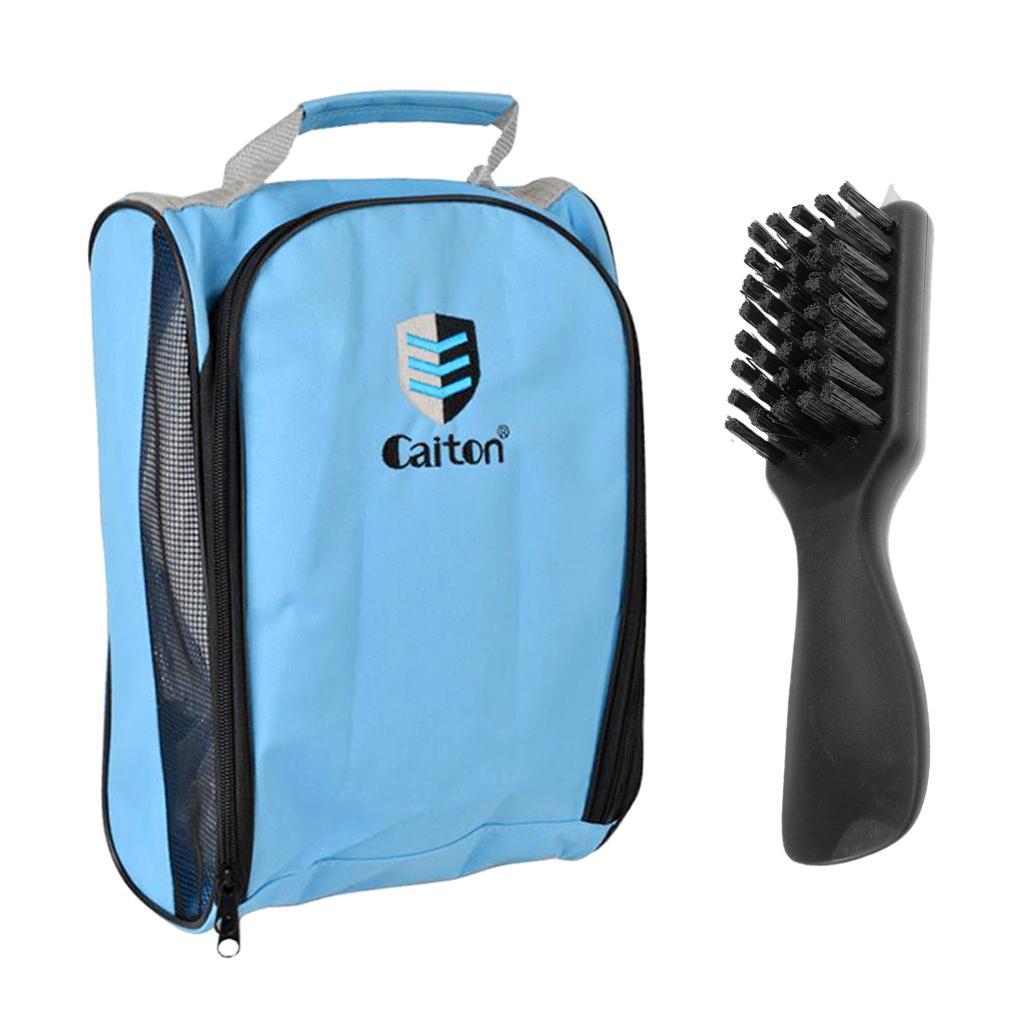 Golf Shoes Brush Cleaner Shoehorn W/ Wrench & Shoes Tote Bag