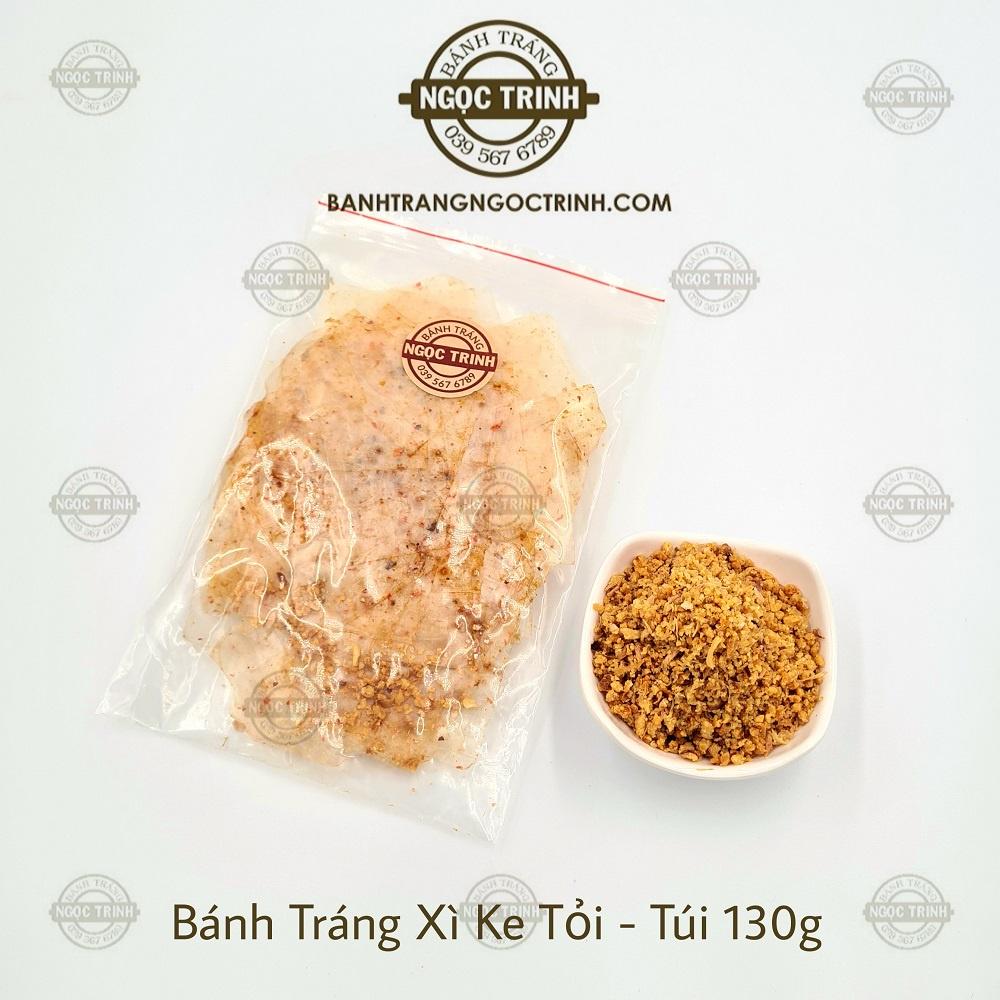 Bánh tráng xì ke (5 Túi 130g) tỏi siêu cay chính gốc bánh tráng Ngọc Trinh