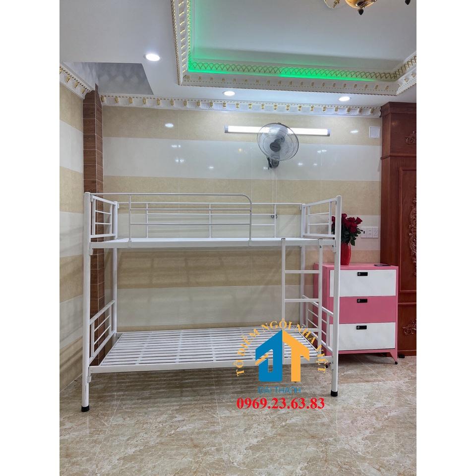 GIƯỜNG TẦNG NGỦ SẮT TRÒN 1M2X2M