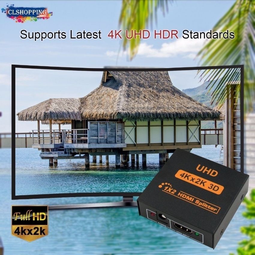 Bộ chia HDMI 4K 1 ra 2, 1 ra 4 Full HD