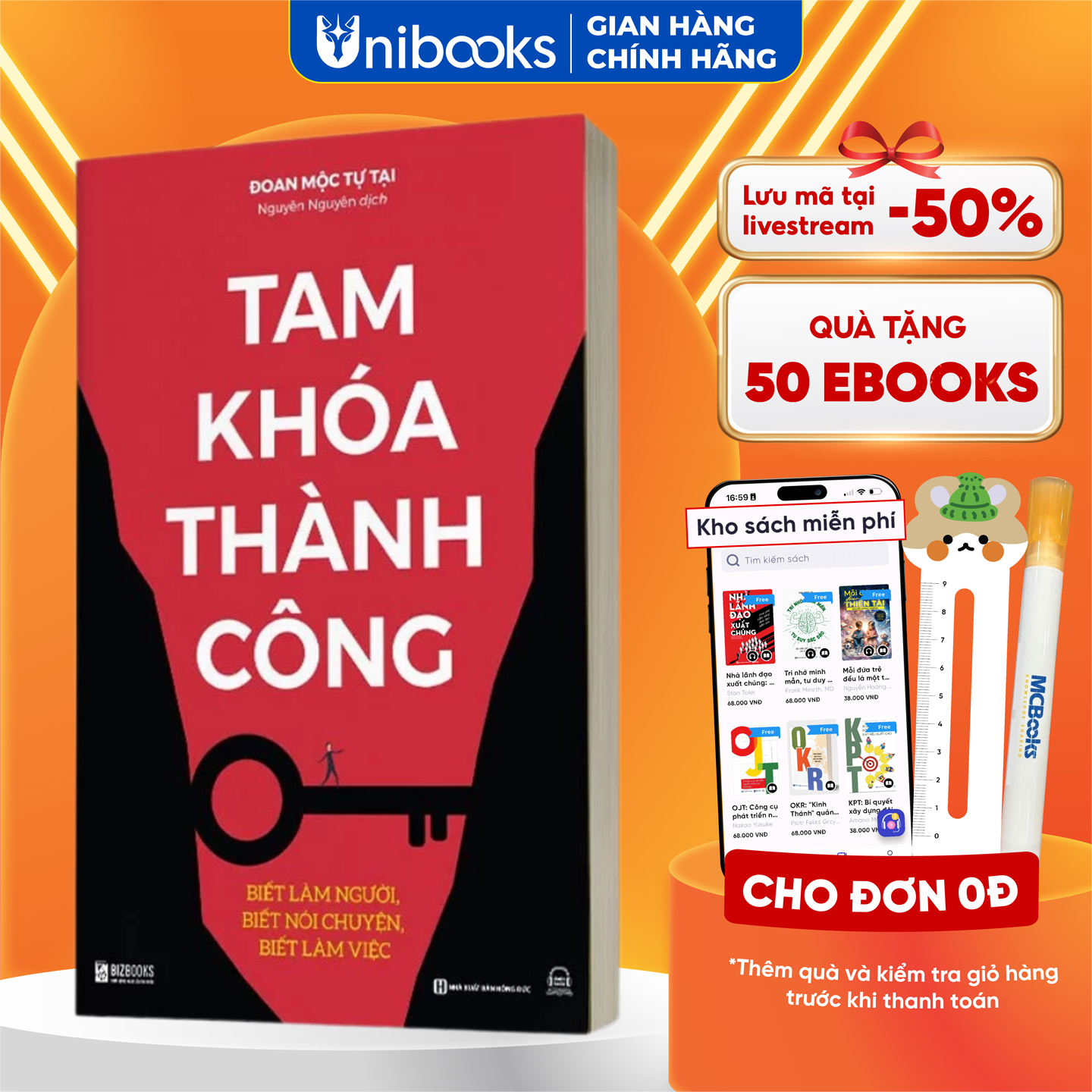 Sách - Tam Khoá Thành Công : Biết Làm Người, Biết Nói Chuyện, Biết Làm Việc