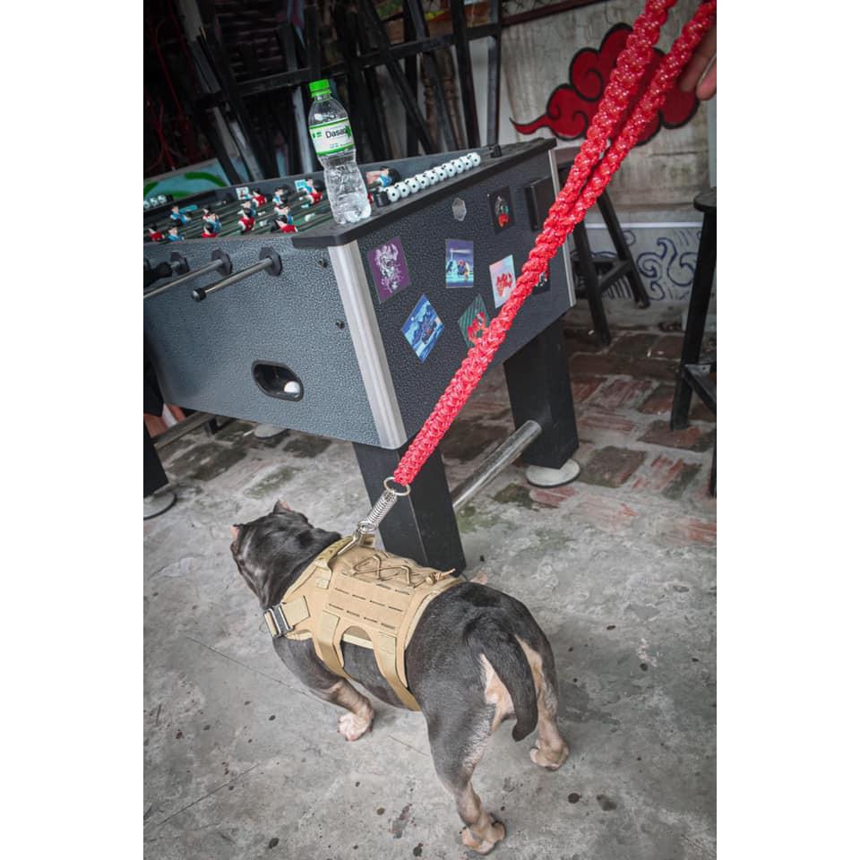 đai yếm chó police bằng vải dù cao cấp có chốt khóa trước bằng kim loại ,đai lưng chó bộ đội huấn luyện chó nghiệp vụ