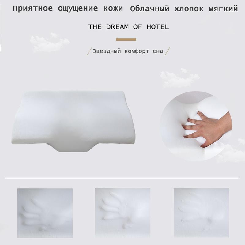 Alanna02 Mút Chăn Ga Gối Bảo Vệ Cổ Đàn Hồi Chậm Hình Mẹ Gối Ngủ Chỉnh Hình Gối 50*30CM