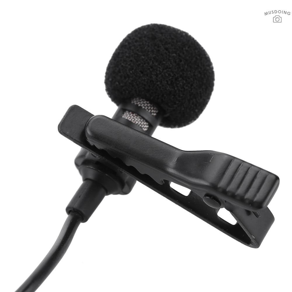 Micro Mini Có Dây Kẹp Ve Áo 3.5mm Cho Iphone Ipad Máy Tính Laptop