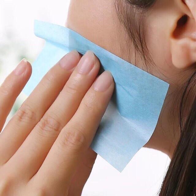 Giấy Thấm Dầu, Thấm Mồ Hôi Da Mặt Hàng Nội Địa Trung Gói 50 Tờ