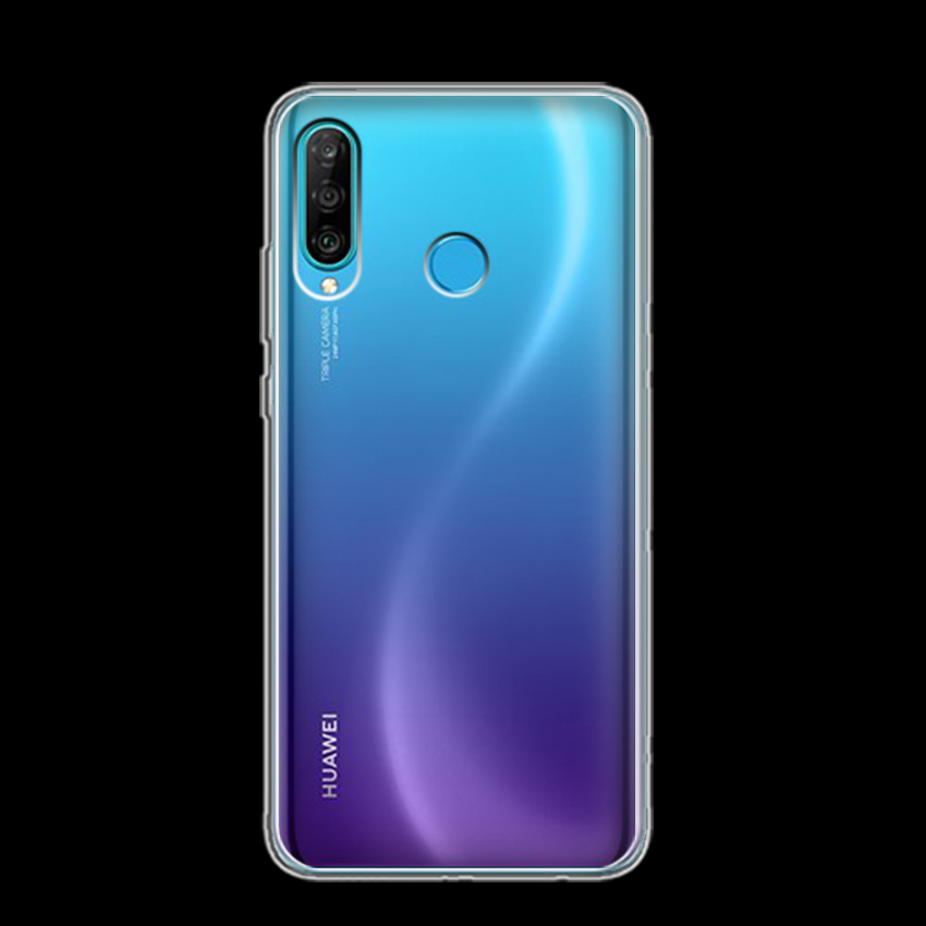 Ốp lưng cho Huawei P30 Lite - 01203 - Ốp dẻo trong - Hàng Chính Hãng