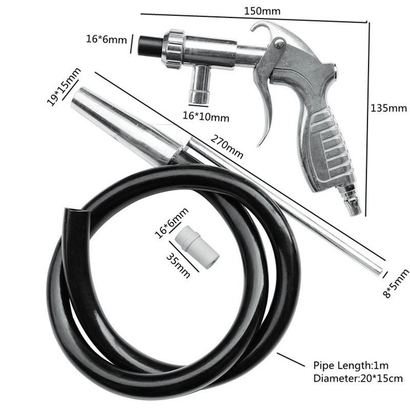 Dụng cụ phun cát dùng hơi, máy phun cát hơi cao cấp