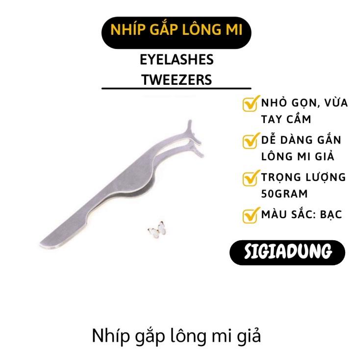 Nhíp - Nhíp Gắp Lông Mi Giả Bằng Thép Không Gỉ Tiện Dụng 4616