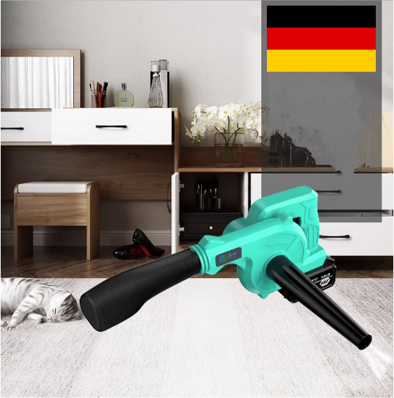 Máy thổi bụi hút bụi pin lithium 5Cell công suất cao Germany Jeer RTO