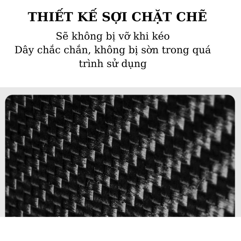 Dây Cáp Sạc Nhanh Beartek Bện Dây Nylon Loại Dày Cổng USB cho Ip 5/6/7/8/X/XS/XS Max - Hàng chính hãng