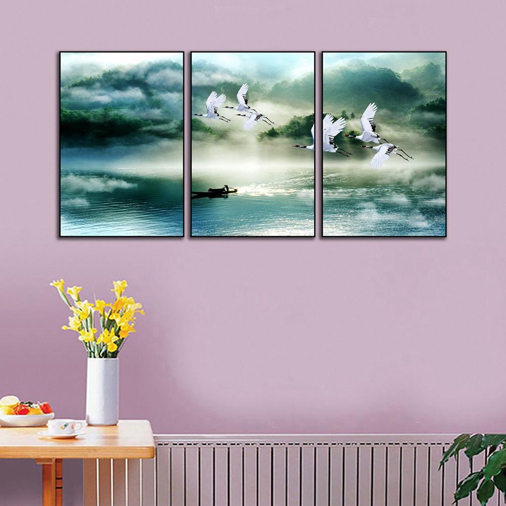 Tranh treo tường cổ điển, trang trí quán trà, phòng khách