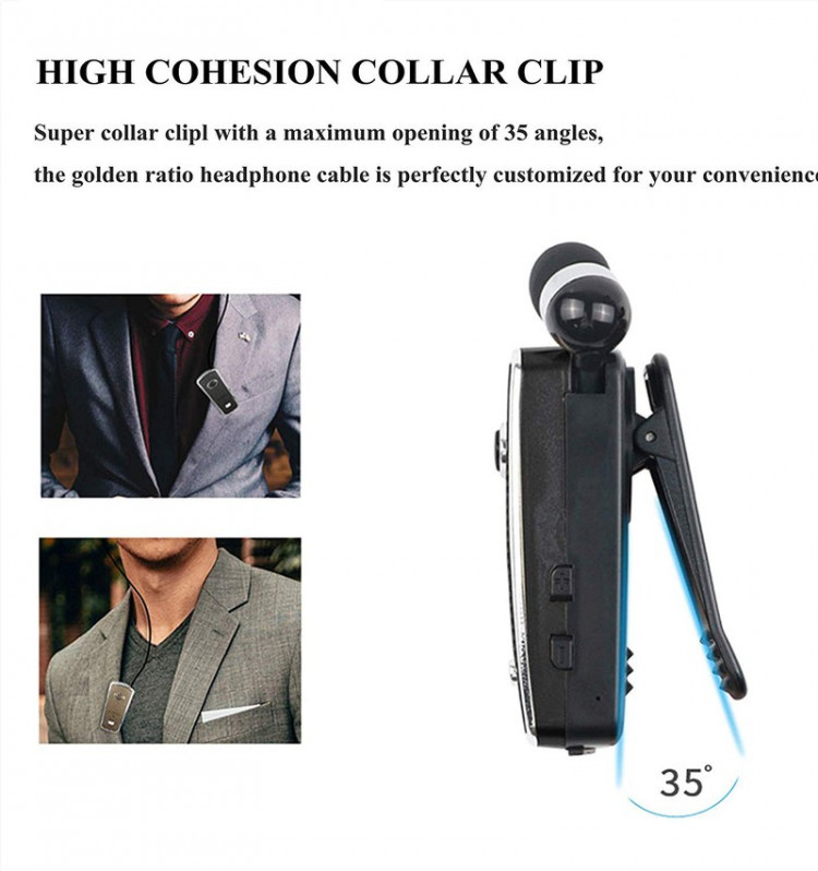 Tai nghe Bluetooth headphone tai nghe không dây nhét tai PKCB Q2 PF90 Đen 3