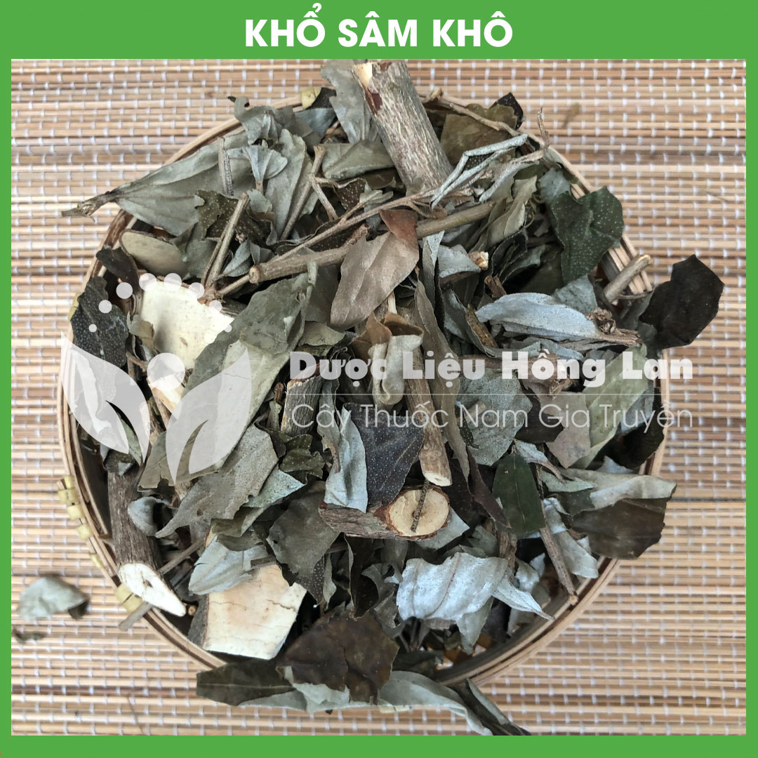 Khổ Sâm khô sạch đóng gói 1kg (Lá + cành)