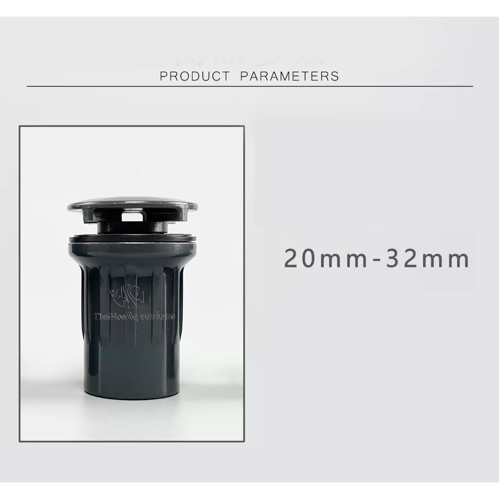 Xả đáy ống nhựa PVC nhãn hiệu TY dùng cho bể cá cảnh