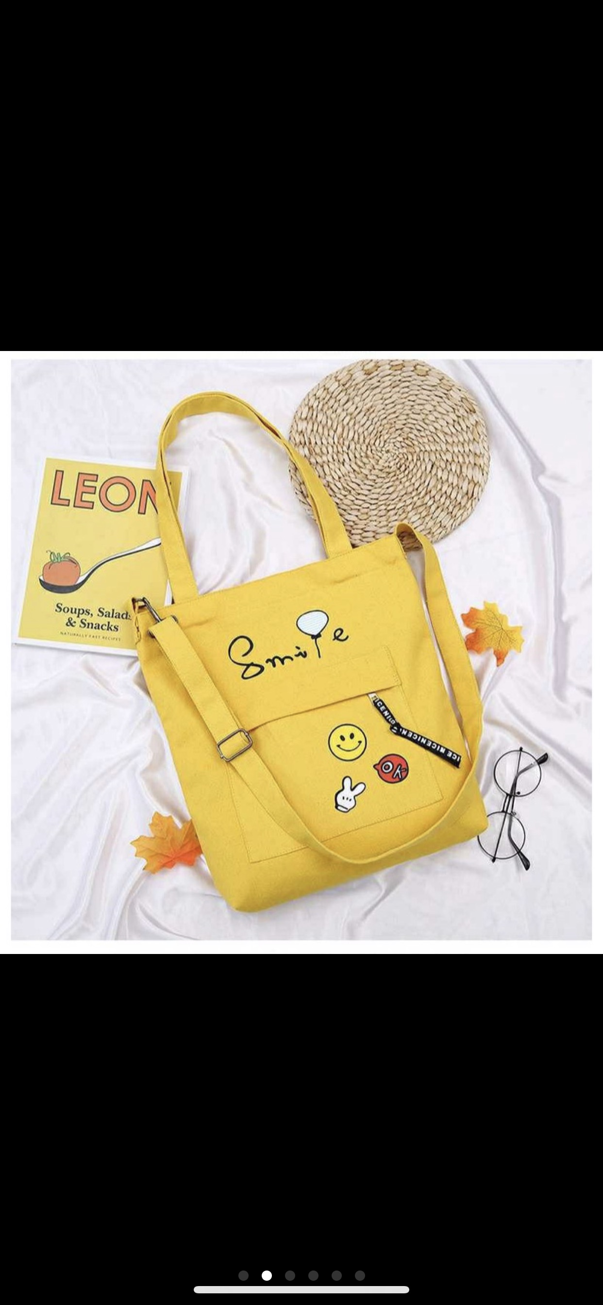 ￼Túi tote - SMILE MẶT CƯỜI