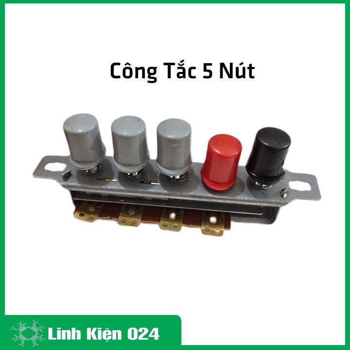 Công tắc số quạt 4 nút, 5 nút loại tròn, phím bấm quạt điện điều chỉnh tốc độ gió cho quạt cây, quạt bàn