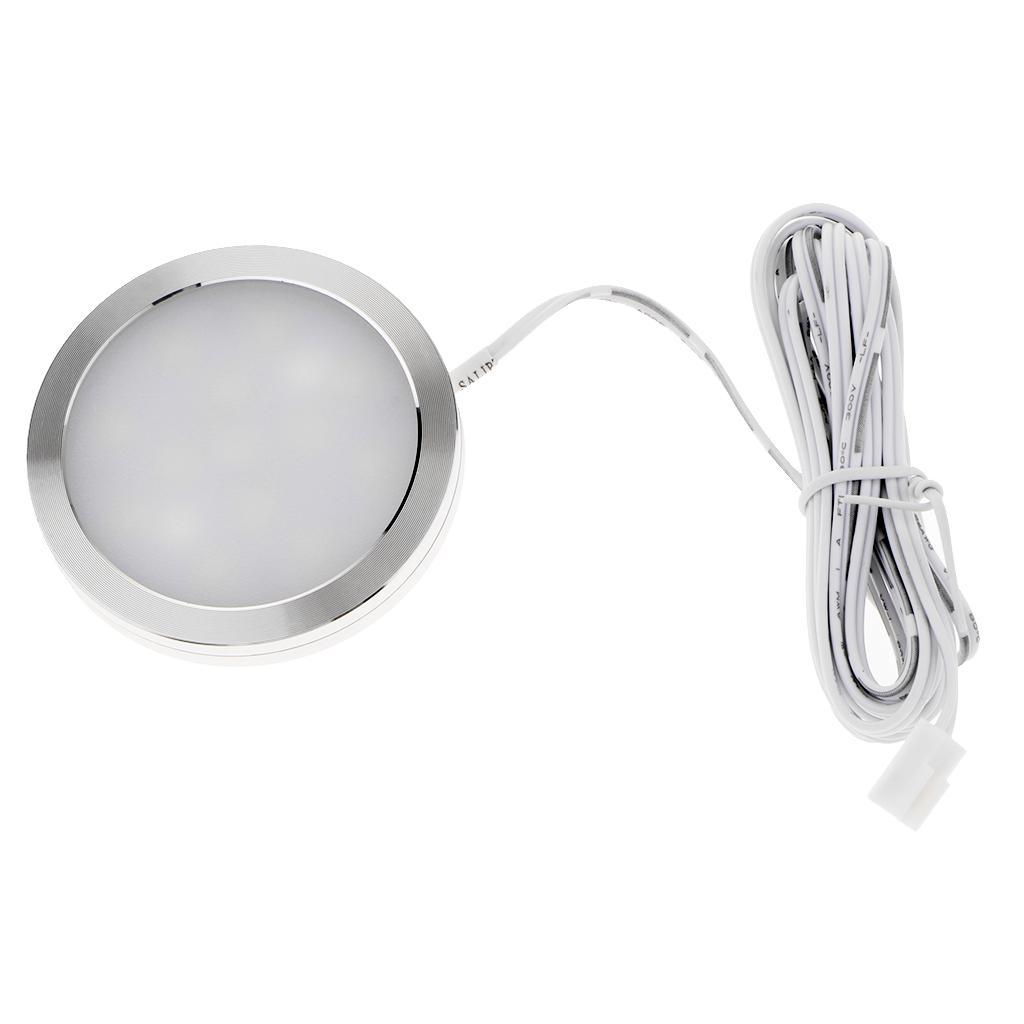 3xRV Camper Boat 12V Bright White 12 LED Dome Roof Ceiling Interior Light Lamp