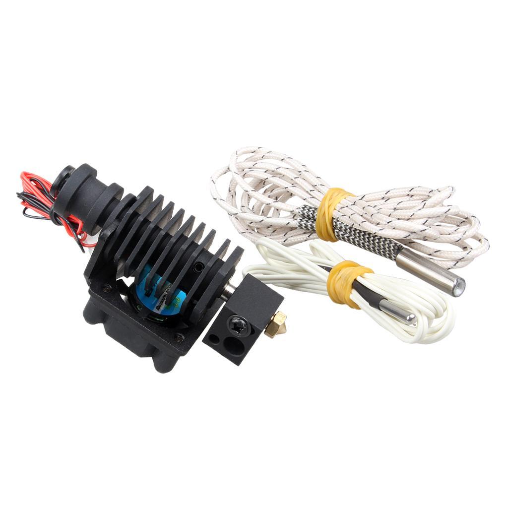 3D Printer Parts V6 Hexagon Straight Through Throat Hot End Extruder Kit